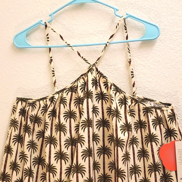 Agua Bendita Halter Neck Mini Dress. - Picture 2 of 8